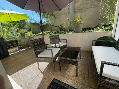 Balcon ou terrasse dans l'établissement Breeze in the city