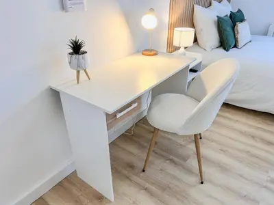 Un ou plusieurs lits dans un hébergement de l'établissement Studio Cosy idéalement situé