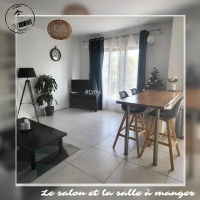Plan de l'établissement Appartement Tassin Centre - 15' de Lyon - 1 Parking