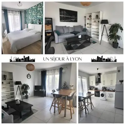 Appartement Tassin Centre - 15' de Lyon - 1 Parking