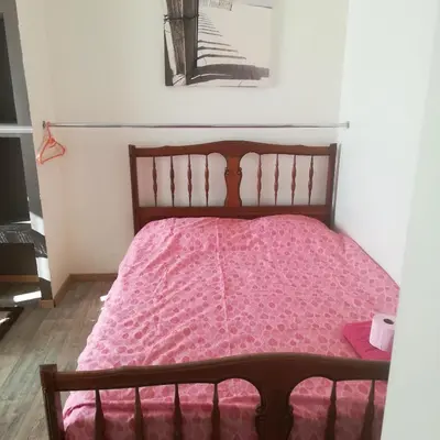 Un ou plusieurs lits dans un hébergement de l'établissement Studio Dépendance Maison, 5 MNT GARE & TRAM