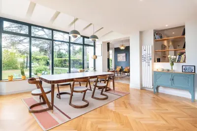 Plan de l'établissement Green Place - Amazing house with swimming pool