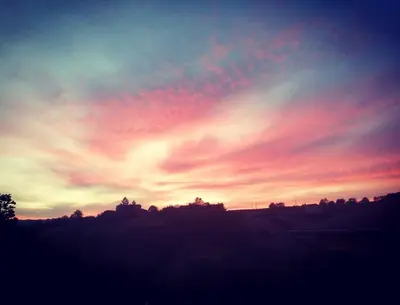 Lever ou coucher de soleil vu de l'appartement ou à proximité