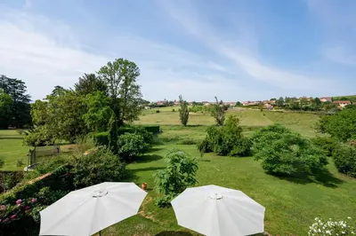 Paysage naturel près de la villa