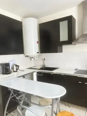 Cuisine ou kitchenette dans l'établissement Tal's Duplax