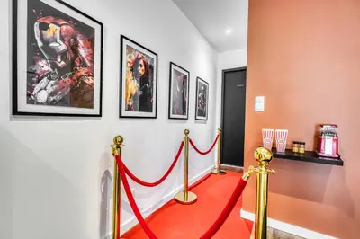 Plan de l'établissement Cinéma & Expérience 4K - Popcorn OFFERT
