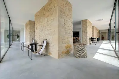 Plan de l'établissement Villa Molinant, évasion en Pierres Dorées