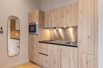 Cuisine ou kitchenette dans l'établissement La Suite - Terreaux I - Studio with AC