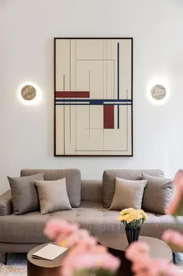 Coin salon dans l'établissement La Suite - Constantine I - 2 bedroom with AC