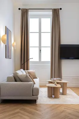 Télévision ou salle de divertissement dans l'établissement La Suite - Constantine II - 1 bedroom with AC