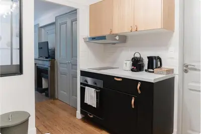 Cuisine ou kitchenette dans l'établissement Lafayette Bohème chic