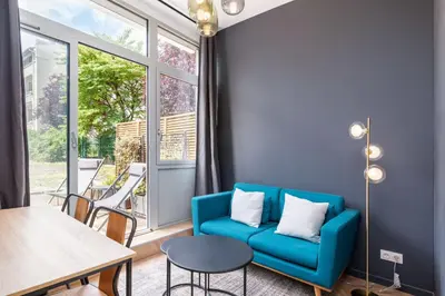 Coin salon dans l'établissement L'héritage & SPA