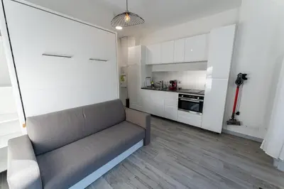 Cuisine ou kitchenette dans l'établissement Studio cosy avec jardin privatif proche transport