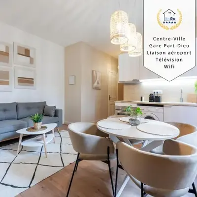 BnGo I Luxe & Confort I Gare PartDieu