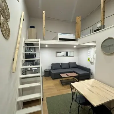 Cosy air-conditioned studio terrace