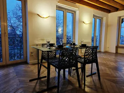Plan de l'établissement Grand loft bourgeois, Coeur Vieux Lyon