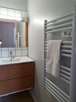 Salle de bains dans l'établissement Proche métro B et Hopital Lyon sud