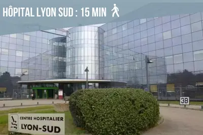 Plan de l'établissement Proche métro B et Hopital Lyon sud