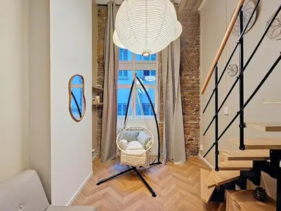 Coin salon dans l'établissement La Suite Brazier