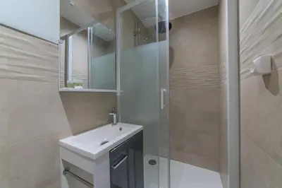 Salle de bains dans l'établissement Pasteur Collection - Cosy & Charmant 2pers
