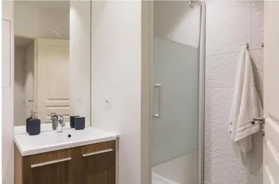 Salle de bains dans l'établissement Roussy - Croix Rousse