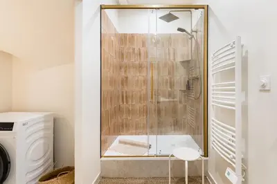 Salle de bains dans l'établissement La Suite Saint Georges