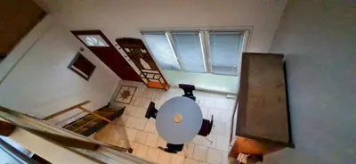 Coin salon dans l'établissement La Roue, logement indépendant, jolie vue