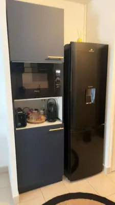 Cuisine ou kitchenette dans l'établissement Élixir