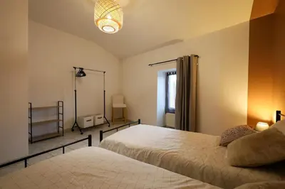 Un ou plusieurs lits dans un hébergement de l'établissement Duplex 