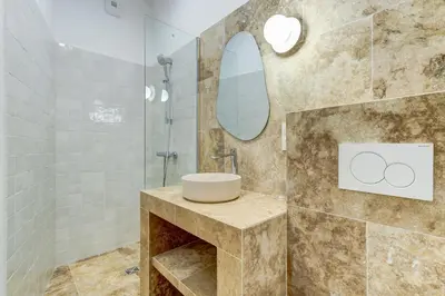 Salle de bains dans l'établissement NOCNOC - Maison Louise
