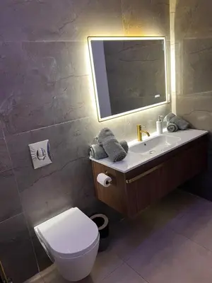 Salle de bains dans l'établissement Secret & Jacuzzi