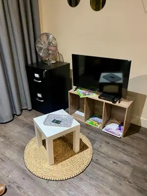 Télévision ou salle de divertissement dans l'établissement Studio Tête d 'Or