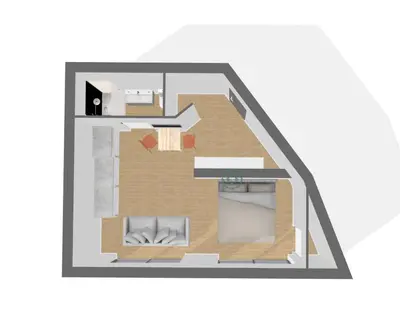 Plan de l'établissement Ciné Jungle Projecteur 4K cœur de Lyon 6
