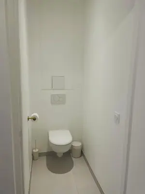 Salle de bains dans l'établissement Les Casas de Sísi