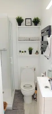 Salle de bains dans l'établissement Studio 