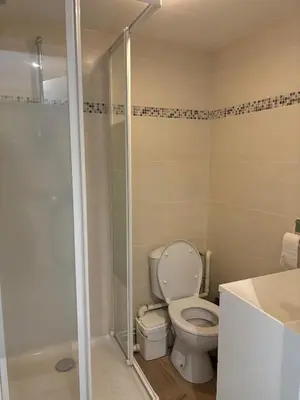 Salle de bains dans l'établissement Suite Lyon Coeur Monplaisir