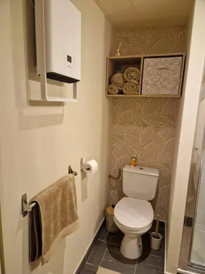 Salle de bains dans l'établissement Suite Lodge