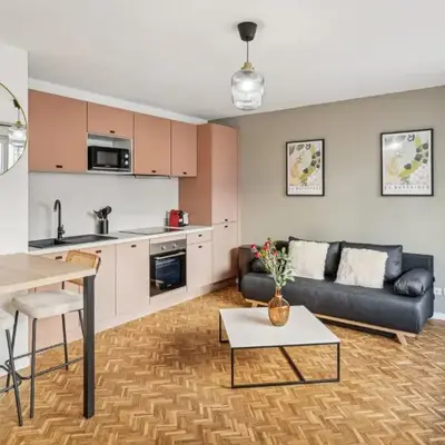 Baraban Apartment for 4 people with Balcony near Part-Dieu