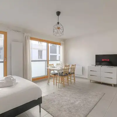 Cosy avec parking proche Brotteaux