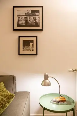Coin salon dans l'établissement Appartement de standing - 4 chambres - Grand Lyon