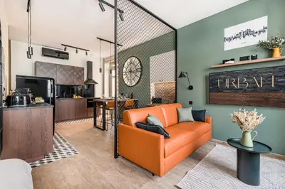 Cuisine ou kitchenette dans l'établissement Urban - Lyon PartDieu