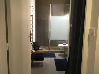 Salle de bains dans l'établissement Joli studio