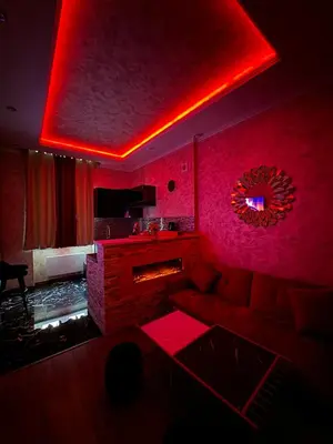 Coin salon dans l'établissement Appartement de Luxe à Lyon
