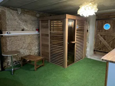 Plan de l'établissement Le vermeil - demeure de charme avec spa - Borne de recharge électrique
