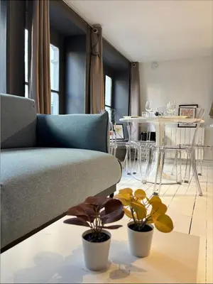 Coin salon dans l'établissement Le Cosy Terreaux
