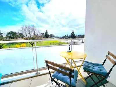 Balcon ou terrasse dans l'établissement Le cocon decinois