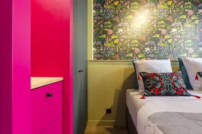 Un ou plusieurs lits dans un hébergement de l'établissement Garet - Furnished apartment - Downtown Lyon