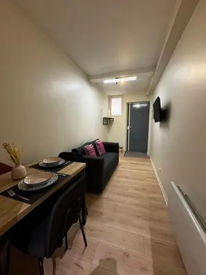 Coin salon dans l'établissement La Casa Cosy Duplex centre ville