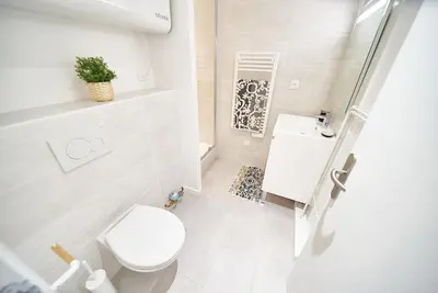 Salle de bains dans l'établissement Studio - L'ännexe