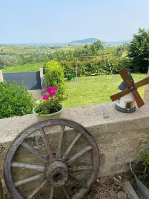 Paysage naturel près de la maison de vacances